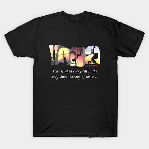 Yoga Is Life Changing T-Shirt by MckinleyArt